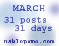 NaBloPoMo.Com - March 2009