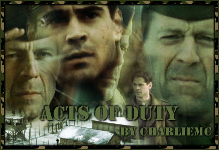 "Acts of Duty" banner
