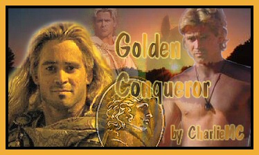 'Golden Conqueror' banner