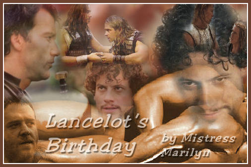 "Lancelot's Birthday" banner