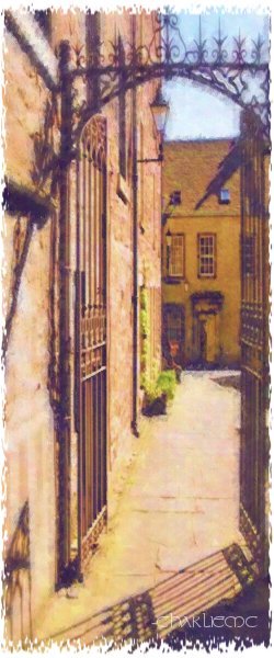 Come visit through the side gate...