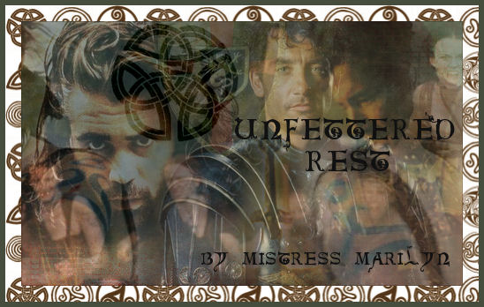 "Unfettered Rest" banner